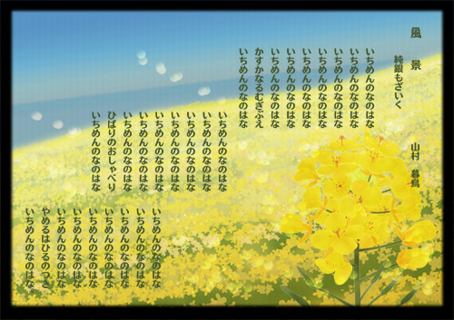 菜の花・アブラナ Rape blossom: トランキーロ！（大丈夫！）